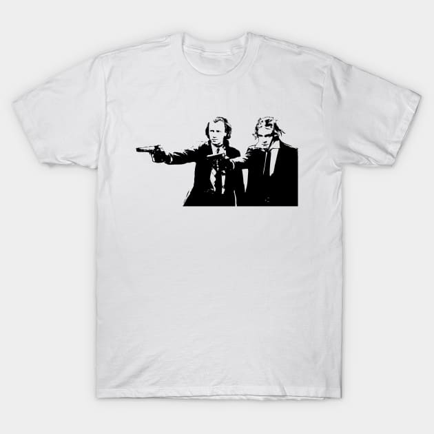 Brahms & Beethoven T-Shirt by vivalarevolucio